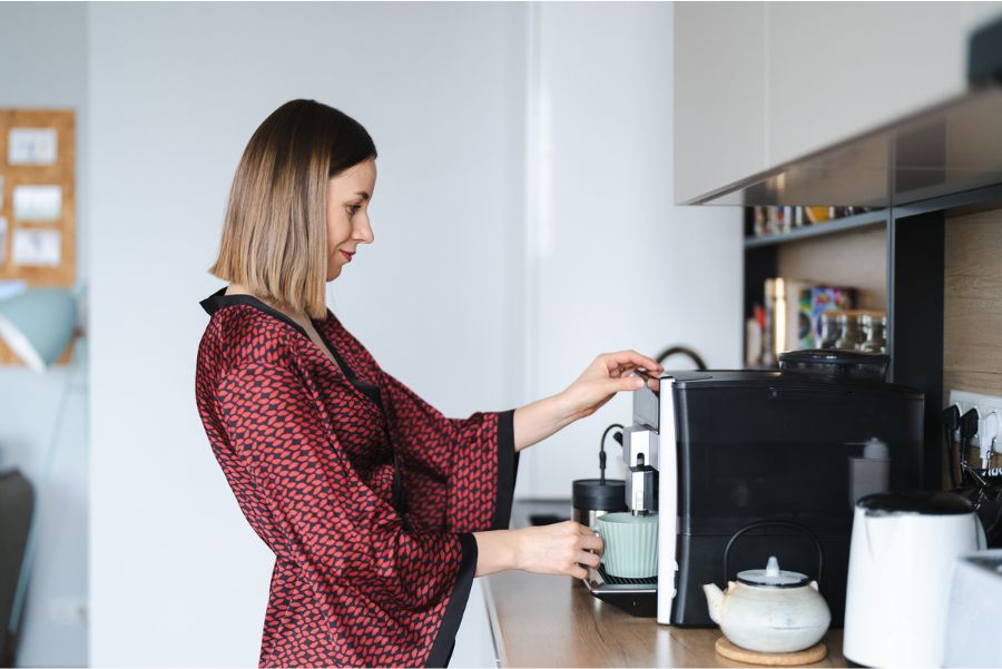 caffè perfetto a casa
