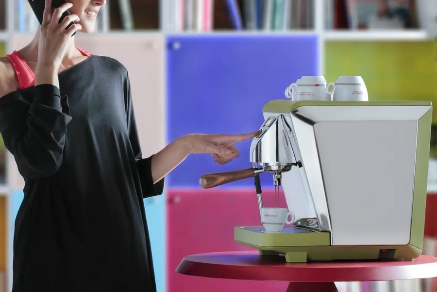 Nuova Simonelli Oscar Mood noire – machine espresso design pour la maison