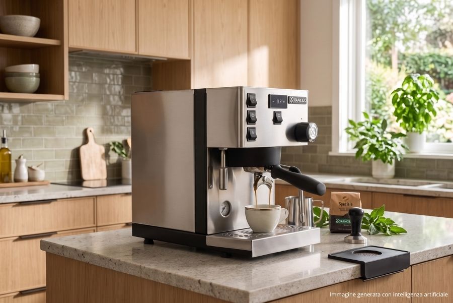Rancilio Silvia Pro X inox macchina espresso semiautomatica per home barista